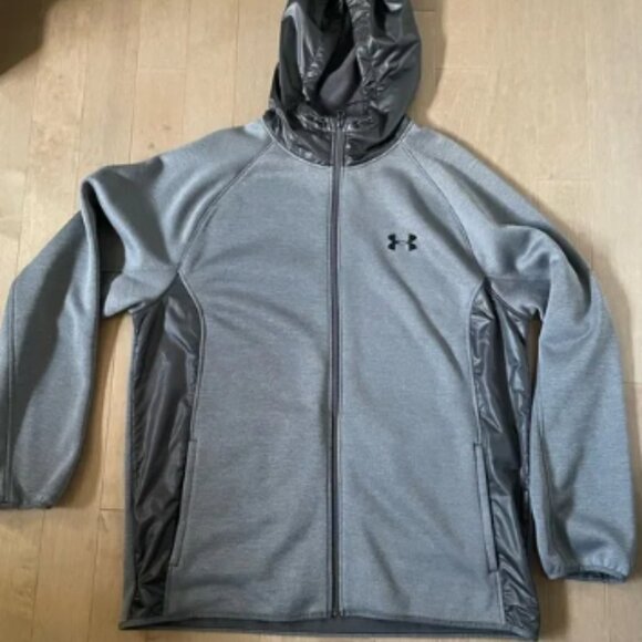 Under Armour MEN Full Zip Storm Jacket Water Resistant 1302443 Gray Size XXL - Picture 1 of 6